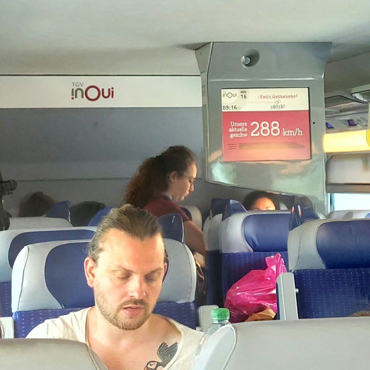 TGV. 288 km/t